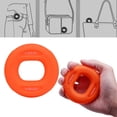 thumbnail image 3 of Agarre de silicona Resistencia 2 Agarre Muñeca Aptitud Naranja 50LB 60LB shamjiam Fortalecedor de agarre de muñeca, 3 of 9