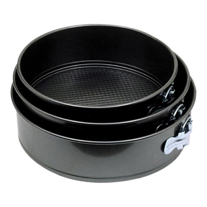 Norpro Set of 3 Steel Springform Pans with Nonstick Coating
