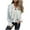 White, variant on Winter Clothing For Women Oversized Sweatshirt Crewneck Oversized Long Sleeve T Shirts 2025 Long Sleeve Blouses Dressy Casual