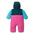 thumbnail image 2 of Columbia Baby Powder Lite Reversible Bunting, Pink Ice/Night Wave/Geyser, 0/3, 2 of 5