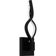 thumbnail image 4 of PCISD8704MBK Quoizel Lighting Isadora - 14W LED Wall Sconce In Contemporary Style-15.75 Inches Tall and 4.5 Inches Wide-Matte Black Finish, 4 of 7