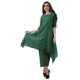 thumbnail image 1 of Moomaya Ensemble Kurti Kurta Pantalon pour Femmes Col Bateau Imprimé Robe 2 Pcs Tenue Ethnique, 1 of 6