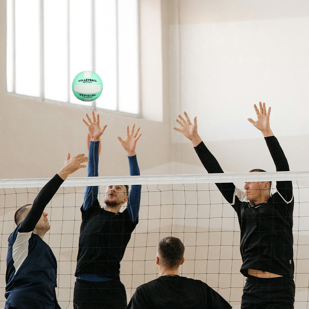 Hytrove 2Pcs Soft Volleyball for Indoor Sports with Durable Thick Material