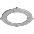 thumbnail image 3 of Ekena Millwork 13 1/8"OD x 8"ID x 5/8"P Benson Ceiling Medallion (Fits Canopies up to 8"), Hand-Painted Frost, 3 of 6