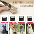 thumbnail image 2 of Tondeuse Électrique Professionnelle pour Poils d'Animaux Rechargeable pour Chiens, 2 of 4