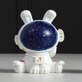 thumbnail image 3 of Desktop Ornament Cute Rabbit Astronaut for Home Desk Car Small Desktop Ornament Craft, 3 of 3