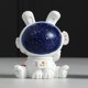 thumbnail image 3 of Adornos De Escritorio Con Forma De Conejo Astronauta Adornos Divertidos Para El Hogar, La Oficina Y El Coche Pequeños Adornos De Escritorio Artesanía, 3 of 3