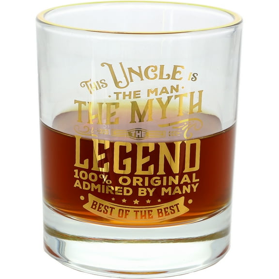 Pavilion Gift Company - Uncle - 8 oz Rocks Glass