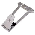 thumbnail image 4 of Guitarra 6 cuerdas Jazz Archtop trapecio tailpiece puente partes plata Afortunado Sencillez, 4 of 4
