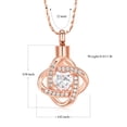 thumbnail image 3 of Cremation Jewelry Heart Urn Necklace for Ashes for Women Memorial Keepsake Simulated Birthstone Pendant for Loved Ones, 3 of 5