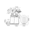 thumbnail image 4 of Extractor de leche eléctrico Doble Dara Baby Acc0046, 4 of 10