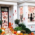 thumbnail image 4 of Ayieyill Halloween Window Clings for Spooky Halloween Window Decorations, Horror Window Stickers with Blood Handprint, 4 of 6