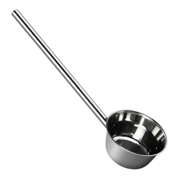 Cucharón de agua Pala para agua Mango largo Agarre ergonómico resistente Práctico Multiusos 12 centímetros