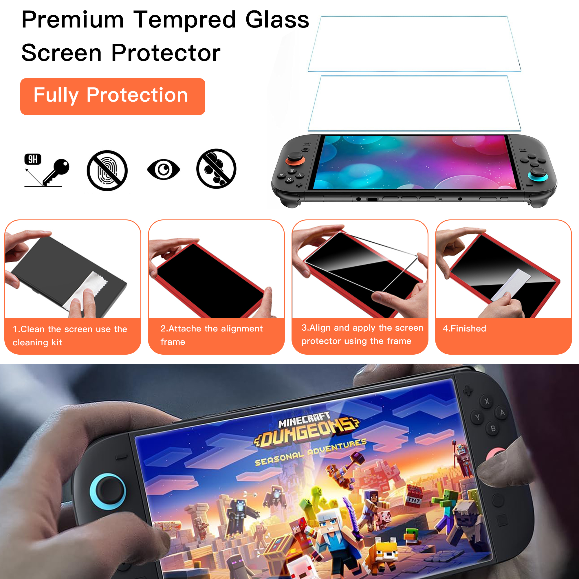 KIMHY Nintendo Switch 2 Carrying Case with Screen Protector photo 2