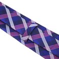 thumbnail image 4 of Conjunto de corbata para hombre, diseño a cuadros, juego de corbata clásico y elegante, pañuelo, corbata, gemelos para bodas, fiestas, negocios, 4 of 8