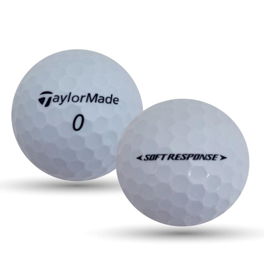 Mulligan - 48 balles de golf récupérées Taylormade Soft Response 4A, Blanc