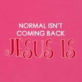thumbnail image 2 of Wild Bobby, Normal IsnÃ¢â‚¬â„¢t Coming Back Jesus Is Inspirational/Christian Ladies Racerback Tank Top, Raspberry, X-Large, 2 of 5