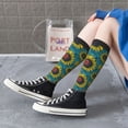 thumbnail image 5 of Sikiie Sunflowers Knee Socks, High Socks Long Stretchy Sock Women Knee High Stocking, Long Socks for Women, 5 of 6