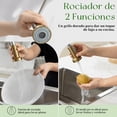 thumbnail image 2 of Grifo de Cocina Dorado, Grifo Monomando de Latón para Fregadero de Cocina con Rociador Extraíble de 2 Vías Caliente y Frío, Oro, 2 of 7