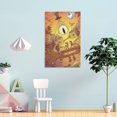 thumbnail image 4 of Gravity Falls Wall Hanging Painting Wall Art Canvas Paintings Posters Home Decorations 08x12inch(20x30cm), 4 of 8