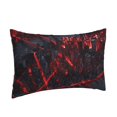 thumbnail image 2 of Binfone Cyberpunk Cityscape Lights Standard Size Pillowcase, Long Staple Pure Cotton Envelope Closure Pillow Cover (Pillow core not included),16"x24", 2 of 7
