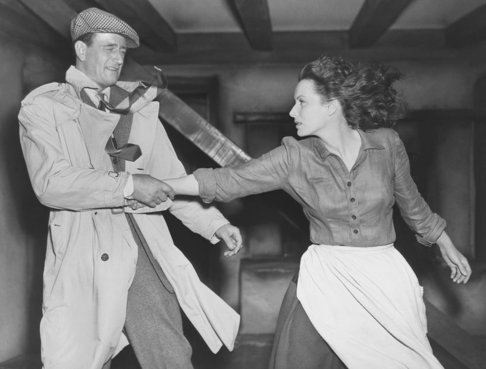 The Quiet Man John Wayne Maureen O'Hara 1952 Photo Print (28 x 22