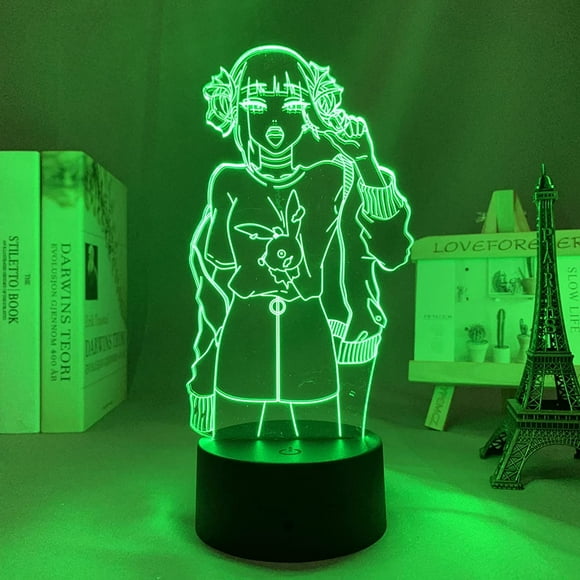 My Hero Academia Lamp, My Hero Academia Birthday Decorations, Anime Gift Himiko Toga Ochako Uraraka Shoto Todoroki Izuku Midoriya Figure