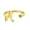 Green, variant on Womens Stainless Steel Initial Letter Ring With Diamond Accent Personalized Fashion Jewelry In Many Colors Now