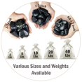 thumbnail image 2 of Black Pebbles Fantian de 1 a 2 pulgadas, 1 kg, para plantas de interior y decoración, 2 of 9