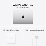 Apple CTO MacBook Pro 16 with M5 Max, 18-core CPU, 40-core GPU, 64GB Memory, 2TB SSD, 140W USB-C, Standard (Silver)
