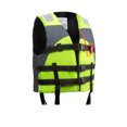 thumbnail image 2 of Adult Life Jacket for Fishing Kayaking Boating Reflective Safety Vest with Adjustable Straps Whistle Universal Fit for Men Women, 2 of 8