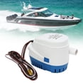 thumbnail image 4 of Bomba de Sentina Eléctrica, Bomba de Agua Blige Blige Alta Eficiencia 750gph Sumergible Autico 12 V Buen Sellado Para Bote Para Vehículos Recreatros para Caravana, 4 of 7