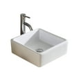 thumbnail image 2 of Fine Fixtures Square Vessel Sink Vitreous China, 2 of 4