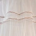 thumbnail image 7 of AESTTY 1pc Glow Butterfly Round Ceiling Mosquito Net with String Lights - Canopy Bed Curtain for Bedroom, Office, Living Room White, 7 of 7