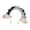 Black, variant on Giaone Plush Ear Hair Ornament For Women Fashion Accessories