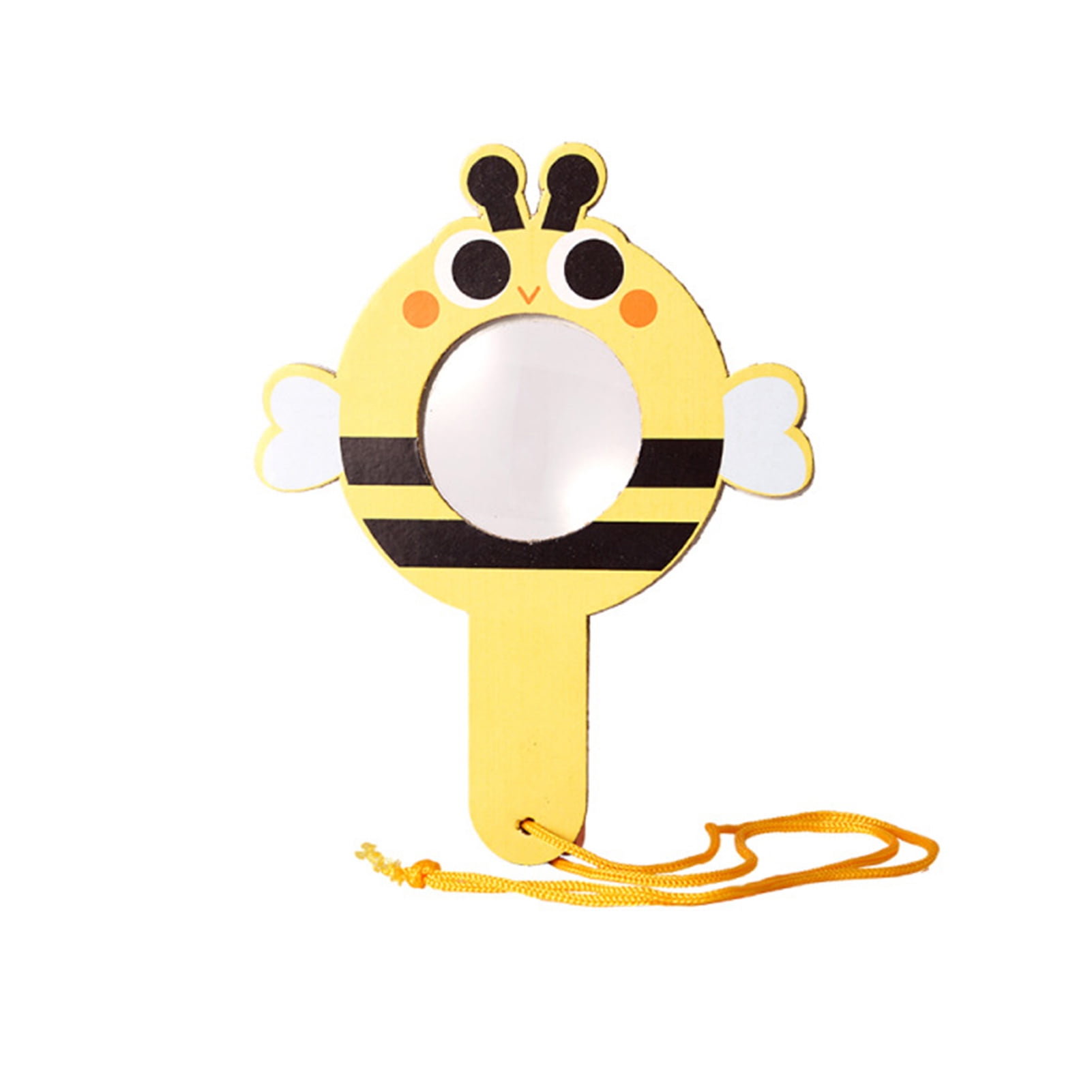 Temacd 1 Set Kids Magnifier Easy to Install with Lanyard DIY Homemade