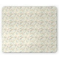 thumbnail image 1 of Geometric Mouse Pad, Abstract Contemporary Pattern with Minimal Rhombuses and Rounds Print, Rectangle Non-Slip Rubber Mousepad, White and Multicolor, by Ambesonne, 1 of 2