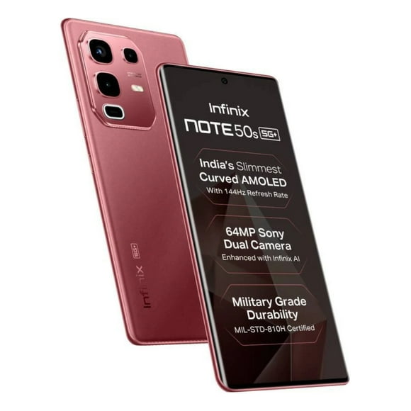 INFINIX NOTE 50S 5G ROJO (8+8) GB 256 GB