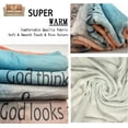 thumbnail image 3 of LHSHID Bible Verse Blanket Inspirational Religious Gift with Bible Verse Religious Gifts for Women 50x60in, 3 of 6