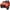 Red, variant on Outfunny 2-Seater Ride on Toy, 12V Kids electric ride on car Truck with remote, Megaphone - Black