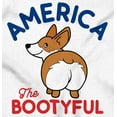 thumbnail image 2 of American Booty Funny Corgi Lover Cute Women Plus Size Crewneck Sweatshirt Brisco Brands 2X, 2 of 6