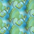 thumbnail image 1 of Ahgly Company Machine Washable Indoor Square Transitional Turquoise Green Area Rugs, 8' Square, 1 of 7