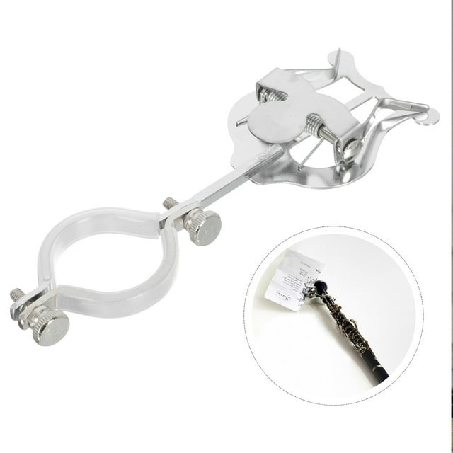 TABLZONE Multi Functional Clarinet Lyre for Marching Band Metal Sheet Music Holder Clip for Trumpet