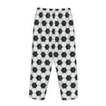 thumbnail image 4 of Kdxio Women's Comfy Stretch SoccerPrint Drawstring Pajama Pants-X-Large, 4 of 9