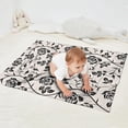 thumbnail image 2 of Pioneer Flower Floral Print Pattern Blanket,Comfortable Soft Flannel Throw Blanket,All Season,Warm Lightweight Blankets for Sofa Bed Couch Living Room Chair,30"x40", 2 of 4
