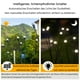 thumbnail image 5 of Dinheiro Luciérnaga Luces Solares para Caminos, Paquete de 2 Iluminación Exterior Luz de Luciérnaga LED, IP65 Impermeable Jardín Arte Iluminación de Hadas para Pasarela Patio Decoración de Pasarela, 5 of 7