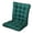 A, variant on Patio Rocker Cushion 39.37 x 17.72 Inch Dark Green for Indoor Outdoor Use, Waterproof Fade Resistant Tufted Chair Pad, Rocking Chair Cushion with Ties for Patio Furniture, Outdoor Seating Furniture