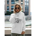 thumbnail image 2 of Love Your Cat Hoodie Women -Image by Shutterstock, Female x-Large, 2 of 4