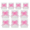 thumbnail image 6 of Dserhfy 10Pcs 50mm Pull Bows Ribbon DIY Gift Wrap Wedding Party Christmas Car Decor, 6 of 7