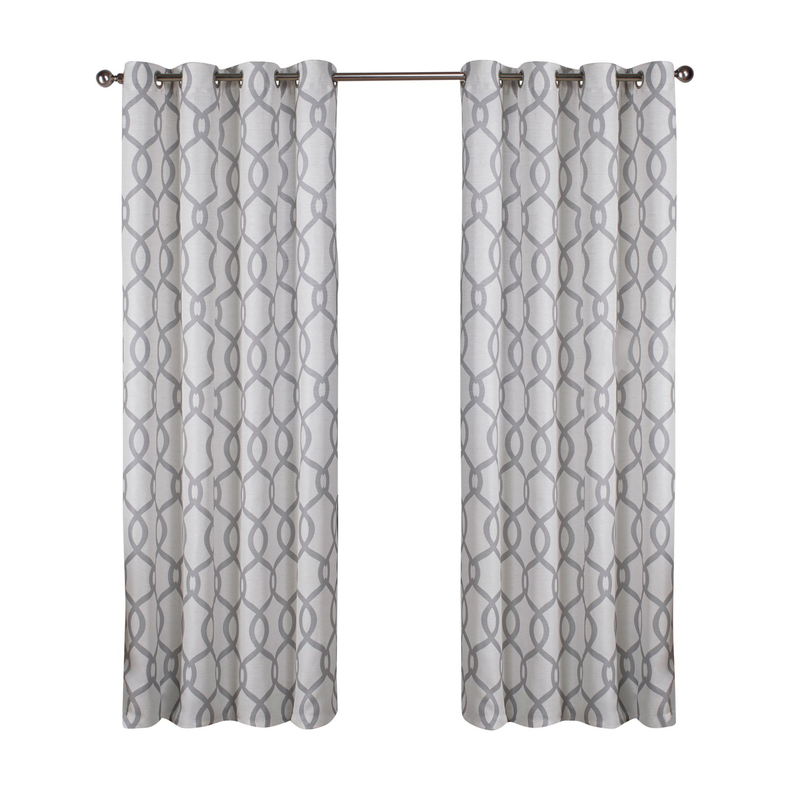 Exclusive Home Curtains Kochi Linen Blend Grommet Top Curtain Panel